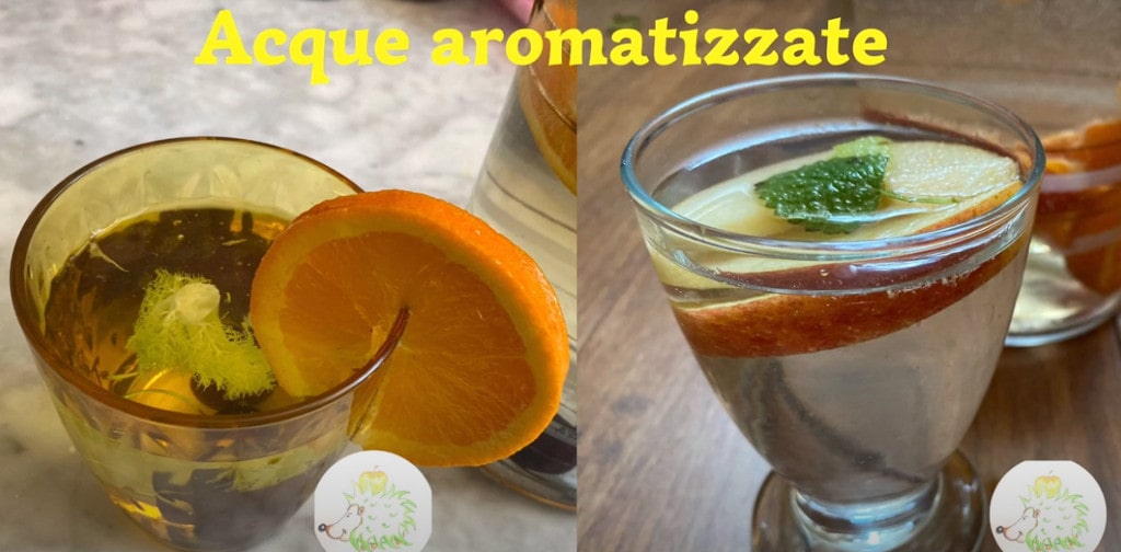Acqua Aromatizzata: Arancia Finocchio e Melissa Mela
