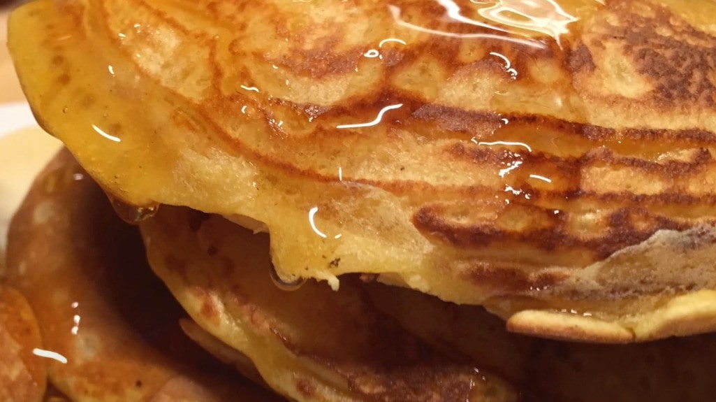 Pancakes con mele