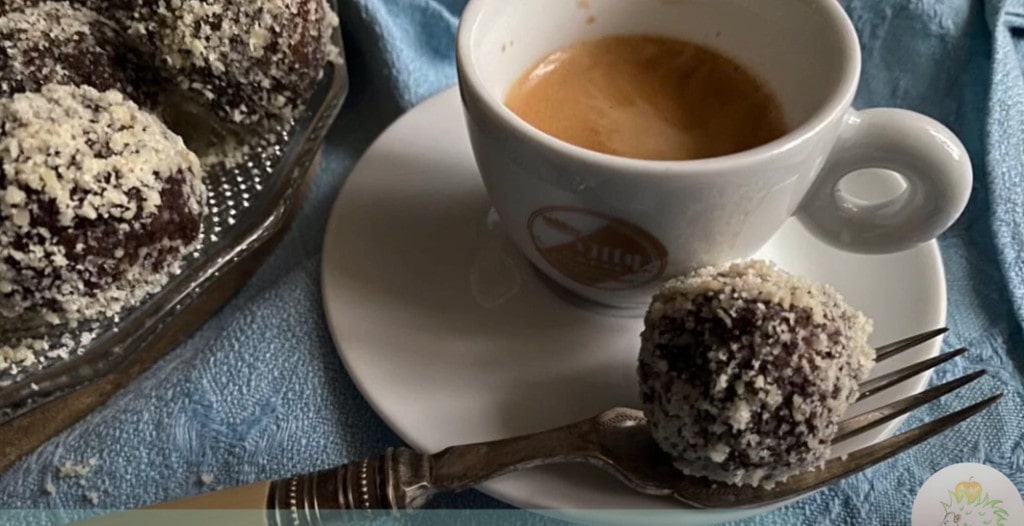 tartufi vegani con mandorle