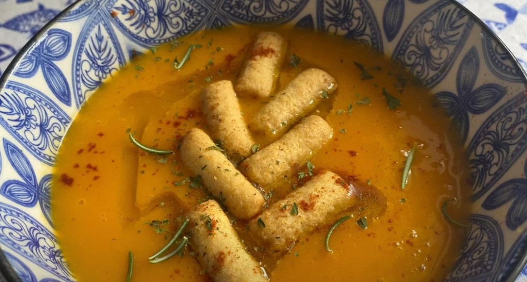 Vellutata di zucca vegan facile e veloce